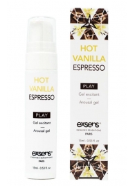 Возбуждающий гель Hot Vanilla Espresso Arousal Gel - 15 мл. - Exsens - купить с доставкой в Муроме