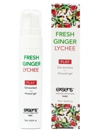 Возбуждающий гель Fresh Ginger Lychee Arousal Gel - 15 мл. - Exsens - купить с доставкой в Муроме