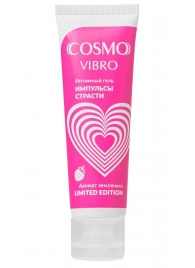 Возбуждающий гель на водно-силиконовой основе Cosmo Vibro с ароматом земляники - 50 гр. - Биоритм - купить с доставкой в Муроме
