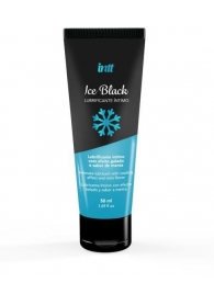 Лубрикант на водной основе Ice Black с ледяным эффектом - 50 мл. - INTT - купить с доставкой в Муроме