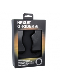 Черный вибромассажер простаты Nexus G-Rider+ - 12,6 см. - Nexus Range - в Муроме купить с доставкой