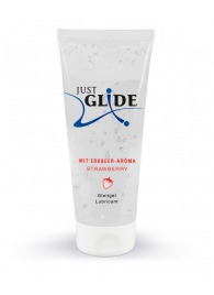 Лубрикант на водной основе Just Glide Strawberry с ароматом клубники - 200 мл. - Orion - купить с доставкой в Муроме