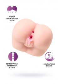 Реалистичный мастурбатор Paula с 2 любовными тоннелями - ToyFa - в Муроме купить с доставкой