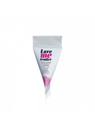 Съедобное согревающее массажное масло Love Me Tender Cotton Candy с ароматом сладкой ваты - 10 мл. - Love to Love - купить с доставкой в Муроме