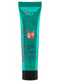 Съедобный интимный гель Orgie Lube Tube Cocktail Strawberry Mojito - 100 мл. - ORGIE - купить с доставкой в Муроме