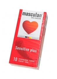 Презервативы Masculan Sensitive plus - 10 шт. - Masculan - купить с доставкой в Муроме
