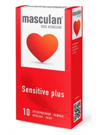 Презервативы Masculan Sensitive plus - 10 шт. - Masculan - купить с доставкой в Муроме