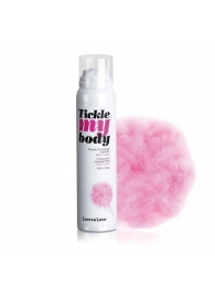 Массажная хрустящая пенка Tickle My Body Cotton Candy с ароматом сладкой ваты - 150 мл. - Love to Love - купить с доставкой в Муроме
