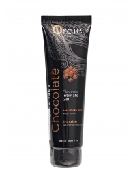 Интимный гель на водной основе Lube Tube Chocolate с шоколадным вкусом - 100 мл. - ORGIE - купить с доставкой в Муроме