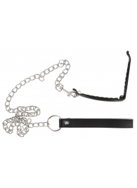 Зажим для половых губ с поводком Pussy Clamp With A Leash - Orion - купить с доставкой в Муроме