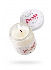 Массажная свеча Tobacco Vanilla - 35 мл. - Pecado - купить с доставкой в Муроме