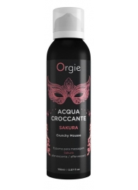 Хрустящая пенка для массажа Orgie Acqua Croccante Sakura с ароматом сакуры - 150 мл. - ORGIE - купить с доставкой в Муроме
