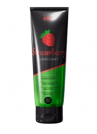 Смазка на водной основе с ароматом клубники Strawberry Lubricant - 100 мл. - INTT - купить с доставкой в Муроме