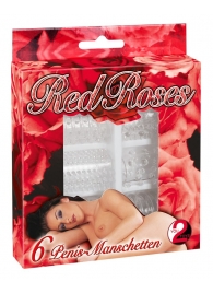 Набор из 6 насадок с шипиками Red Roses - Orion - в Муроме купить с доставкой