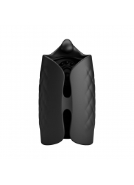 Черный мастурбатор с вибростимуляцией головки Black Glans Trainer - Baile - в Муроме купить с доставкой