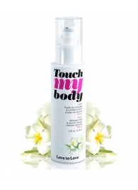 Силиконовый лубрикант 2-в-1 Touch My Body с ароматом моной - 100 мл. - Love to Love - купить с доставкой в Муроме