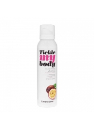 Массажная хрустящая пенка Tickle my body с ароматом маракуйи - 150 мл. - Love to Love - купить с доставкой в Муроме