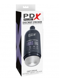 Мастурбатор в бутылке Shower Therapy Deep Cream - Pipedream - в Муроме купить с доставкой