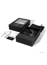 Чёрный перезаряжаемый стимулятор простаты Bruno Black - Lelo - в Муроме купить с доставкой