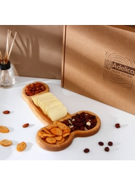 Деревянное блюдо для подачи в форме члена (32,5 х 20 х 1,7 см) - Сима-Ленд - купить с доставкой в Муроме