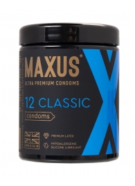 Классические презервативы MAXUS Classic - 12 шт. - Maxus - купить с доставкой в Муроме