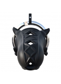 Черный замок верности Extreme Silicone Cock Blocker - Pipedream - купить с доставкой в Муроме