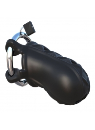 Черный замок верности Extreme Silicone Cock Blocker - Pipedream - купить с доставкой в Муроме