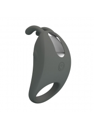 Серое эрекционное кольцо с вибрацией Master Ring - Baile - в Муроме купить с доставкой