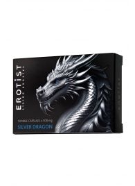 Капсулы для мужчин Erotist Silver Dragon для усиления эрекции - 10 капсул - Erotist Libido Booster - купить с доставкой в Муроме