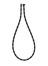 Черный уретральный массажер Glide Extra Small - 30 см. - Lola Games - купить с доставкой в Муроме