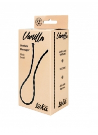 Черный уретральный массажер Glide Small - 30 см. - Lola Games - купить с доставкой в Муроме