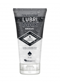 Водно-силиконовый интимный гель-смазка Lubrimax Brave - 75 мл. - ИнтелБИО - купить с доставкой в Муроме