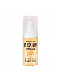Жидкий вибратор Nuei Rock Me! с ароматом печенья и сливок - 20 мл. - Nuei cosmetics - купить с доставкой в Муроме