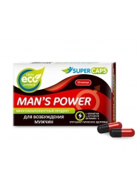 Возбуждающее средство Man’s power - 10 капсул (+1 в подарок) - SuperCaps - купить с доставкой в Муроме