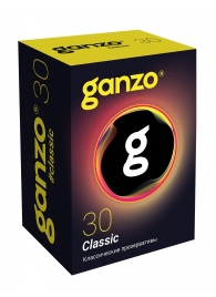 Классические презервативы с обильной смазкой Ganzo Classic - 30 шт. - Ganzo - купить с доставкой в Муроме