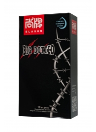 Презервативы с точками Elasun Big Dotted - 10 шт. - Elasun - купить с доставкой в Муроме