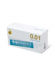 Увлажнённые презервативы Sagami Original 0.01 Extra Lub - 12 шт. - Sagami - купить с доставкой в Муроме