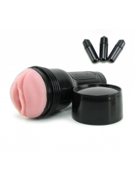 Мастурбатор-вагина Fleshlight - Vibro Pink Lady Touch с вибрацией - Fleshlight - в Муроме купить с доставкой