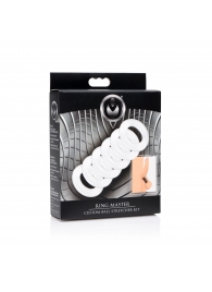 Комплект из 6 прозрачных эрекционных колец Ring Master Custom Ball Stretcher Kit - XR Brands - в Муроме купить с доставкой