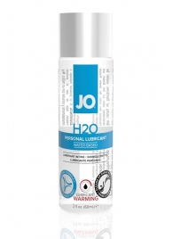 Возбуждающий лубрикант на водной основе JO Personal Lubricant H2O Warming - 60 мл. - System JO - купить с доставкой в Муроме