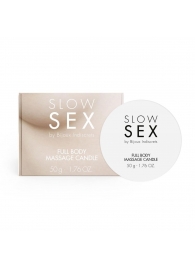 Массажная свеча для всего тела Slow Sex - 50 гр. - Bijoux Indiscrets - купить с доставкой в Муроме