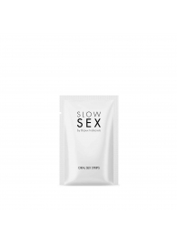 Полоски для орального секса Slow Sex Oral Sex Strips - 7 шт. - Bijoux Indiscrets - купить с доставкой в Муроме