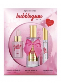 Набор средств для массажа и ласк Bubblegum Play Kit - Bijoux Indiscrets - купить с доставкой в Муроме
