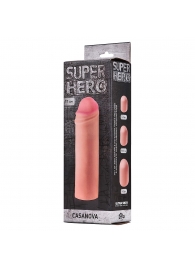 Фаллоудлинитель SUPER HERO Casanova - 18 см. - Lola Games - в Муроме купить с доставкой