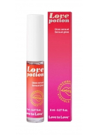 Возбуждающий блеск для губ Love Potion - 8 мл. - Love to Love - купить с доставкой в Муроме
