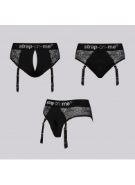 Трусики для фиксации насадок Strap-on-me Harness Lingerie Diva XS - Strap-on-me - купить с доставкой в Муроме
