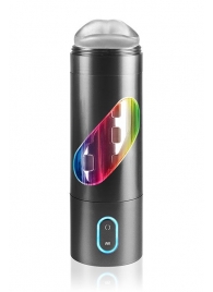 Перезаряжаемый мастурбатор-ротик Extreme Toyz Rechargeable Roto-Bator Mouth - Pipedream - в Муроме купить с доставкой