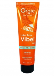 Гель с эффектом вибрации Lube Tube Vibe Low Sex On The Beach - 100 мл. - ORGIE - купить с доставкой в Муроме