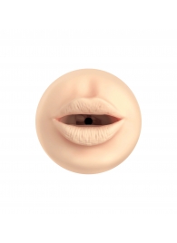 Телесный мастурбатор-ротик Feel Stroker Mouth - Kiiroo - в Муроме купить с доставкой