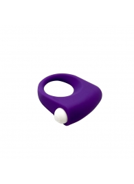 Фиолетовое эрекционное кольцо Puggle Vibrating Ring with Bullet - Adrien Lastic - в Муроме купить с доставкой